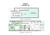 1 bedroom 1 bathroom Floor plan E 1 bedroom 1 bathroom Floor plan E at Landing at Round Rock, Texas, 78681